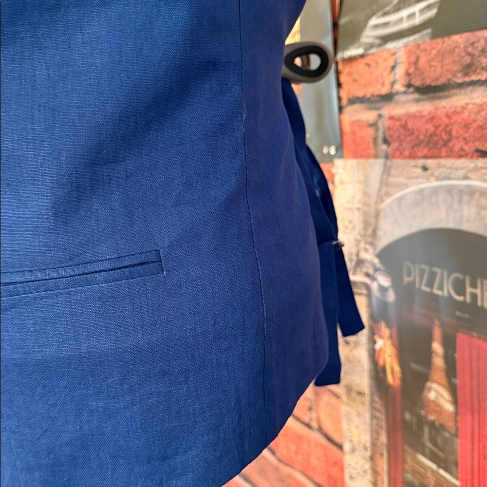 ModelCloth Royal Blue Vest - Picture 11 of 17